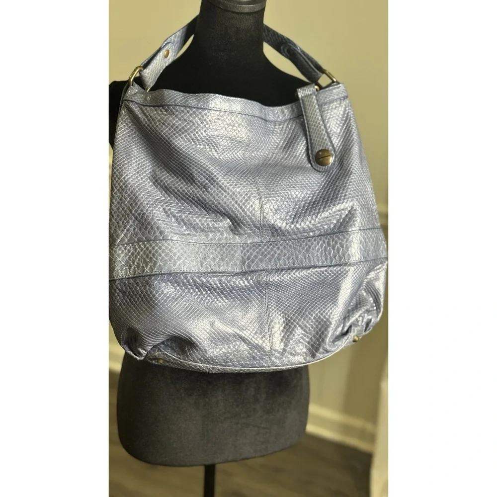 Gerard Darel Midday Hobo Bag Genuine Python Y2K Style Quiet‎ Luxury France Rare